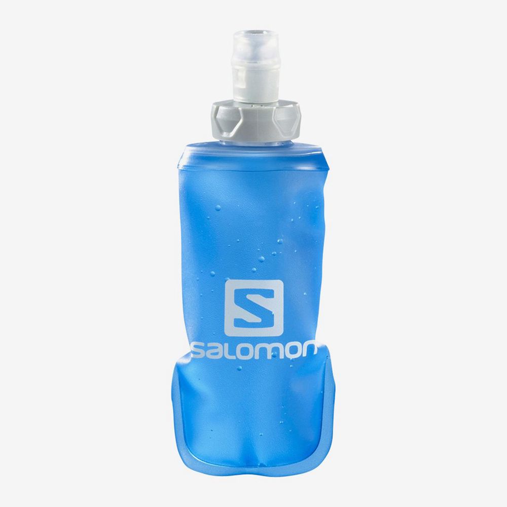 Salomon Israel SOFT FLASK 150ML/5OZ - Mens Trail Running Packs - Blue (LTBZ-41785)